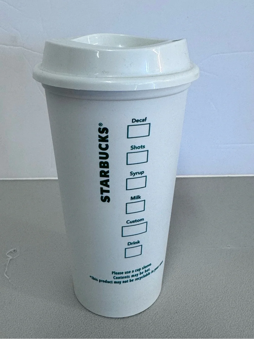 Starbucks enjoy your